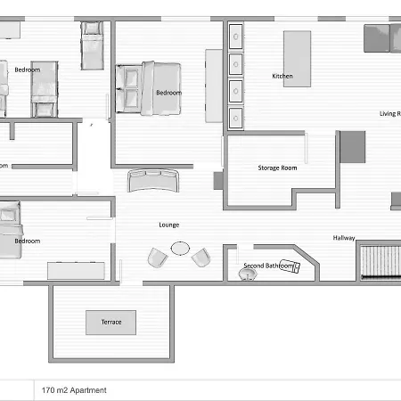 Merimetsa Holiday Apartment *